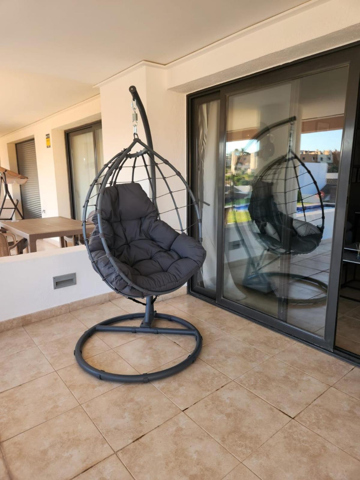 Bajo Con Vistas A La Piscina En Valle Del Este Golf Vera Exterior foto
